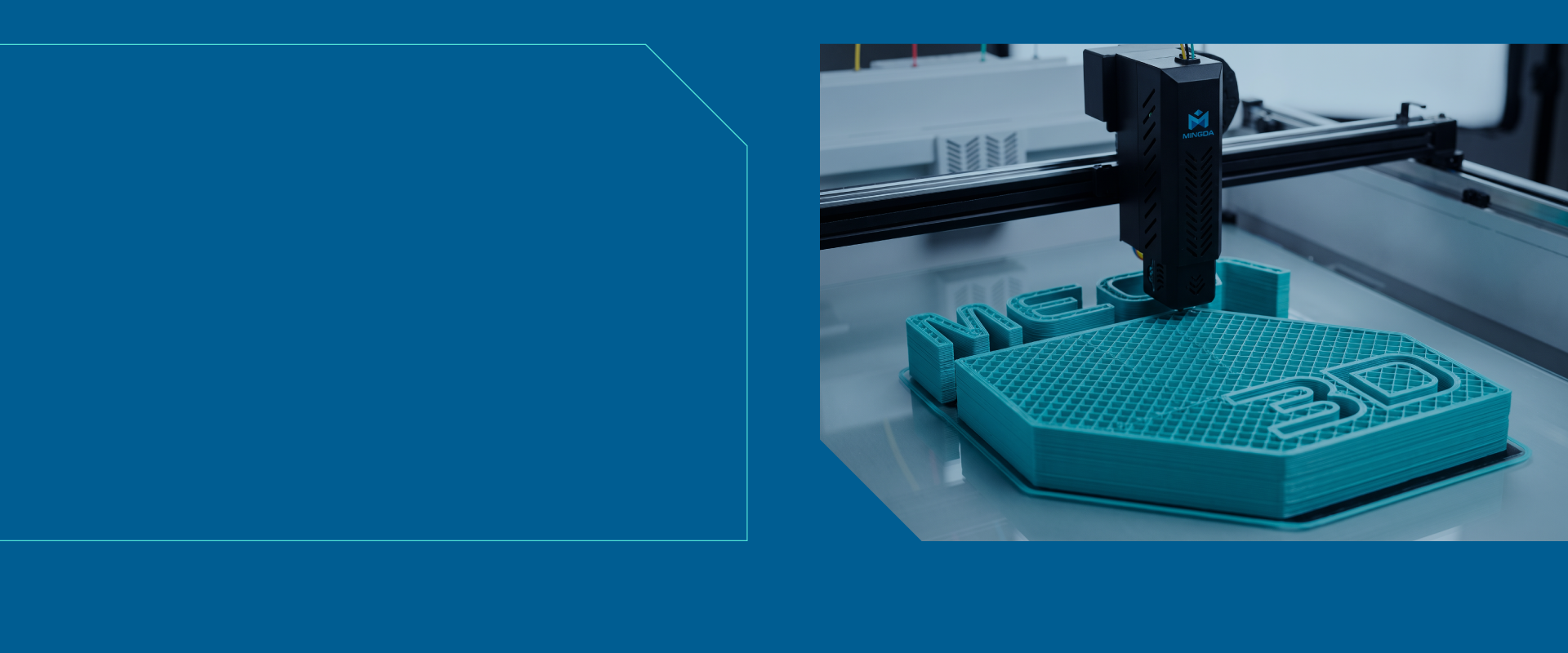Banner de lançamento Megagraphic e Mega 3D